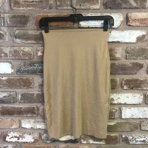 ASSETS SARAH BLAKELY SPANX Nude Shapewear Skirt Half Slip Slimmer Shaper